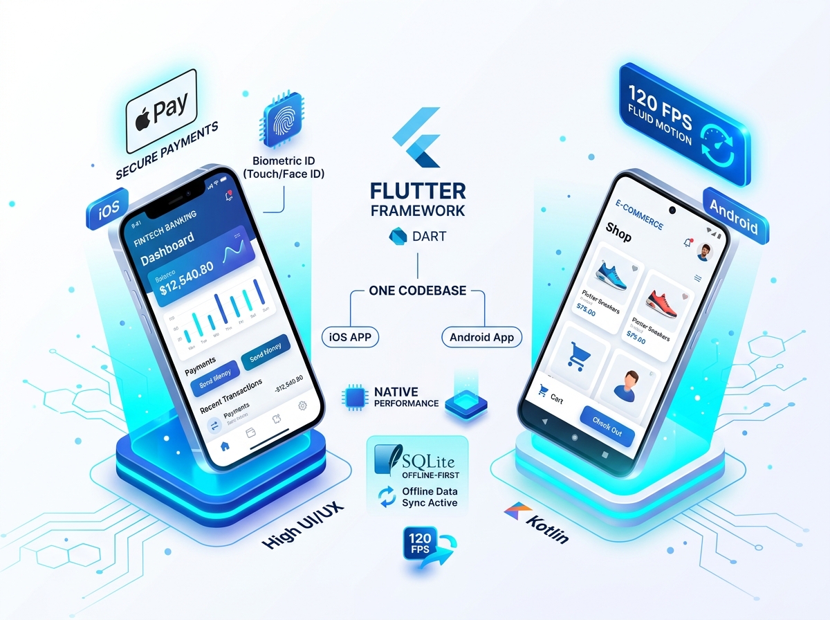 Mobile App Development Architecture Showcase